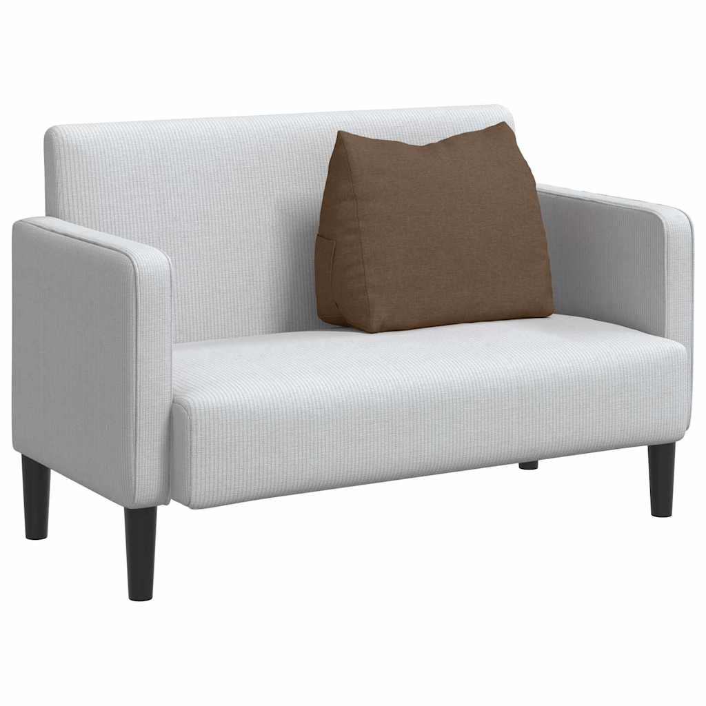 Vidaxx coussin de dossier marron 60 x 20 x 50 cm tissu