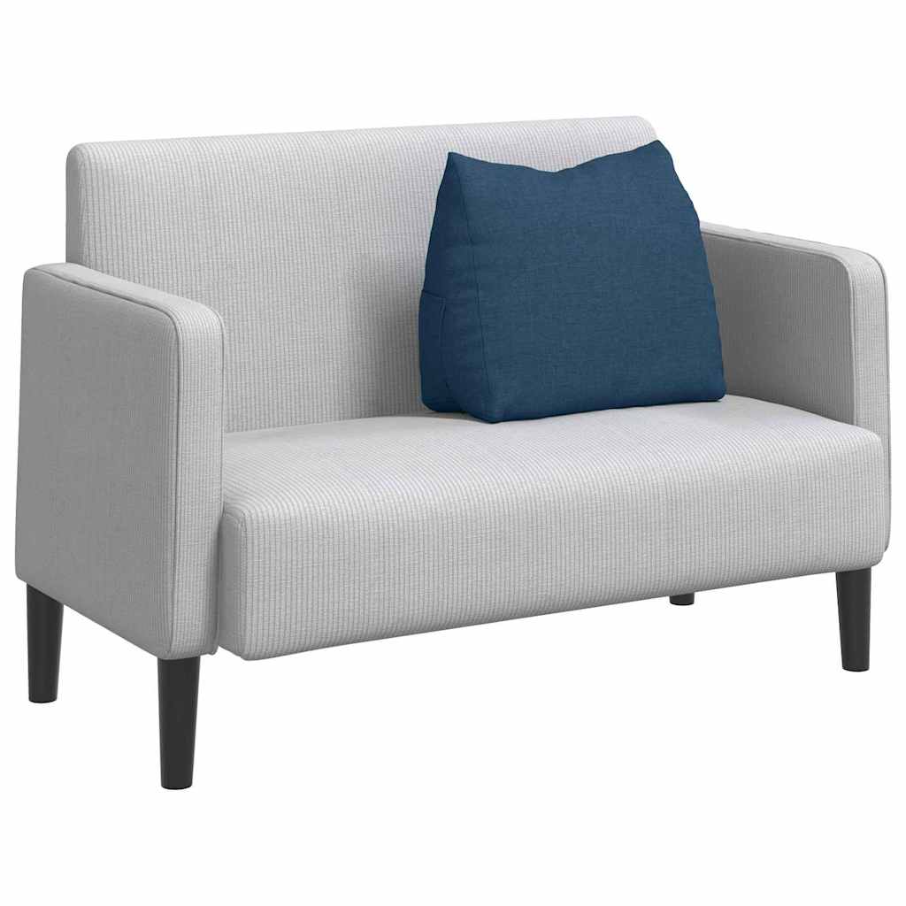 Vidaxx coussin de dossier bleu 60 x 20 x 50 cm tissu