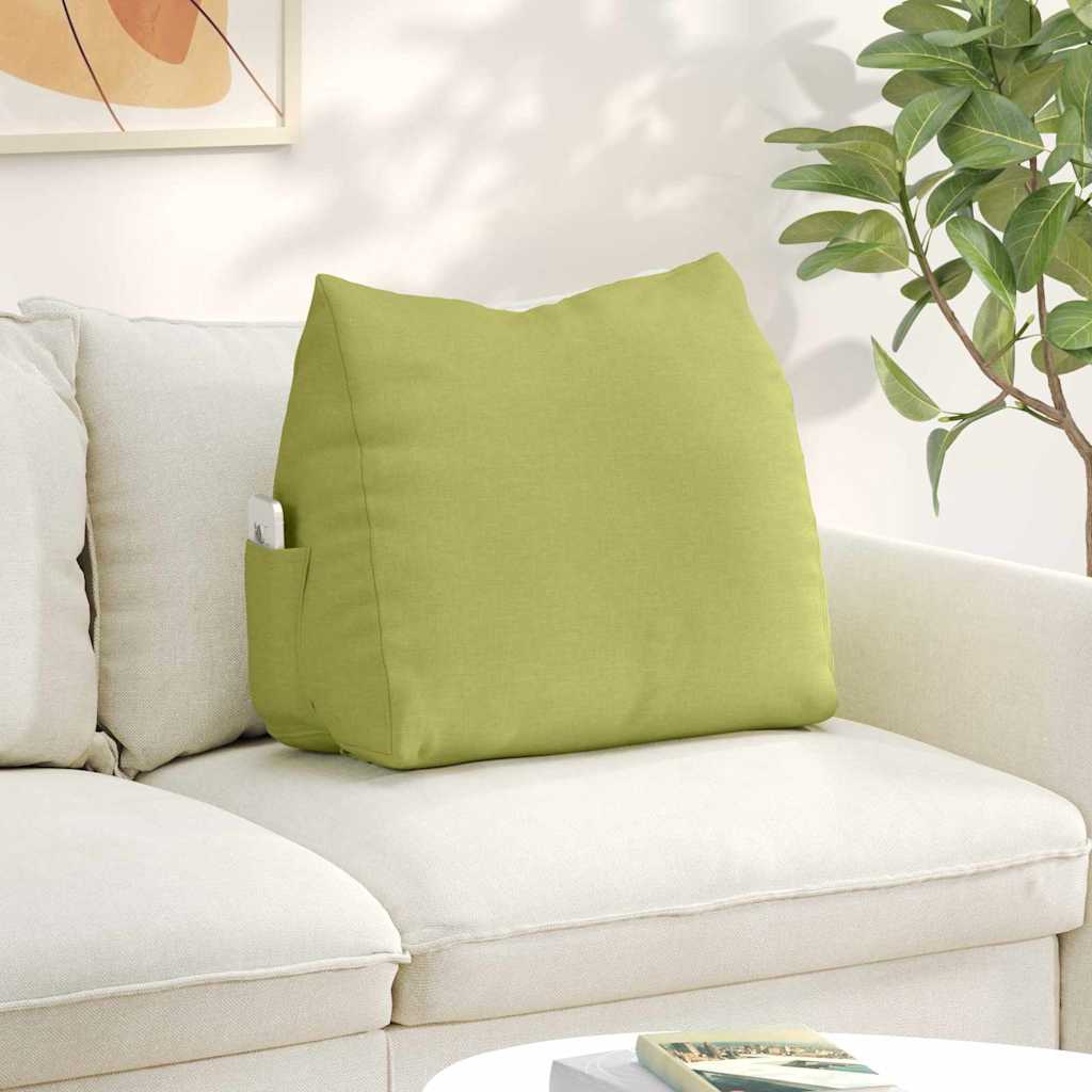 Vidaxx coussin de dossier vert clair 60 x 20 x 50 cm tissu