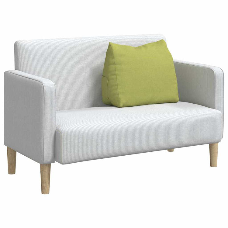 Vidaxx coussin de dossier vert clair 60 x 20 x 50 cm tissu