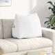 Vidaxx coussin de dossier blanc 60 x 20 x 50 cm tissu