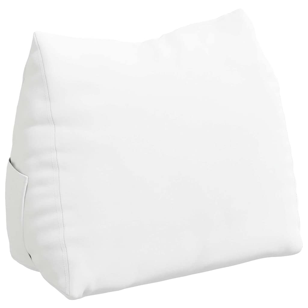Vidaxx coussin de dossier blanc 60 x 20 x 50 cm tissu