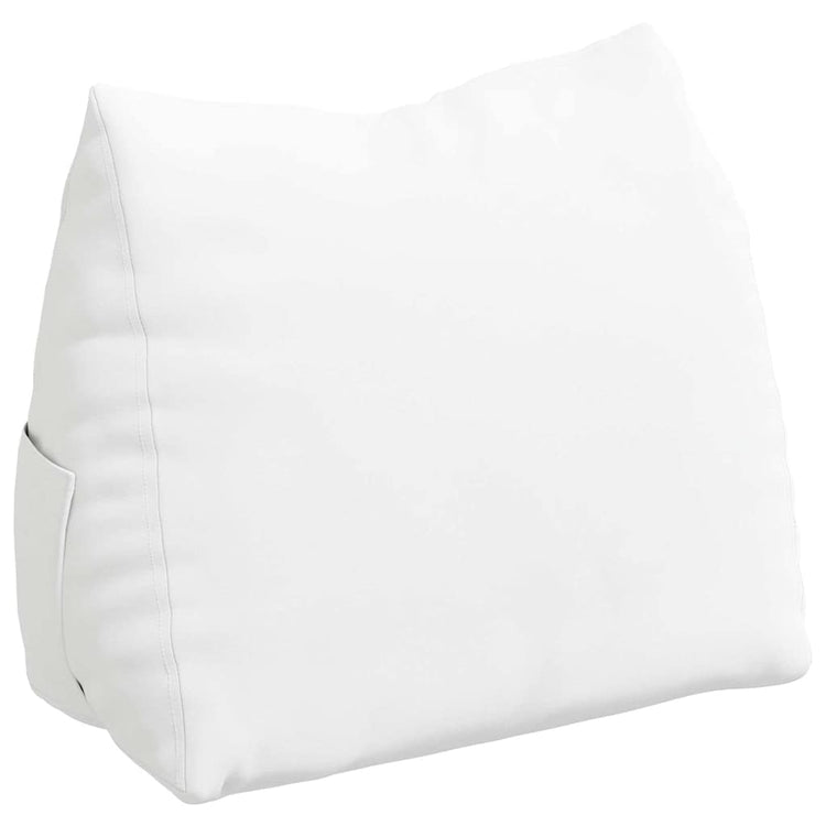 Vidaxx coussin de dossier blanc 60 x 20 x 50 cm tissu