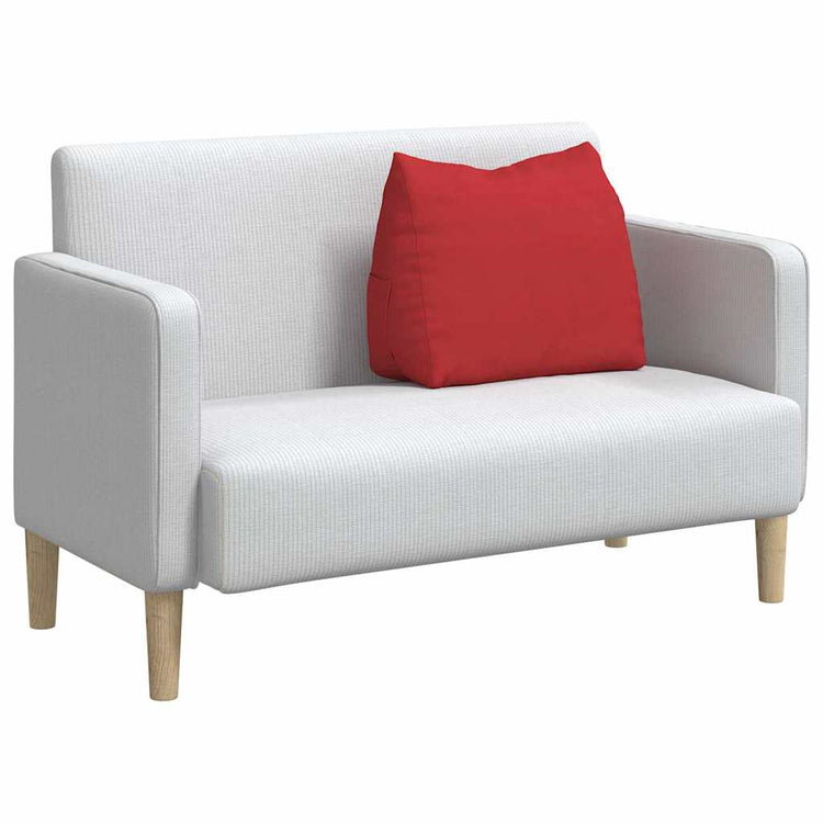 Vidaxx coussin de dossier rouge 60 x 20 x 50 cm tissu