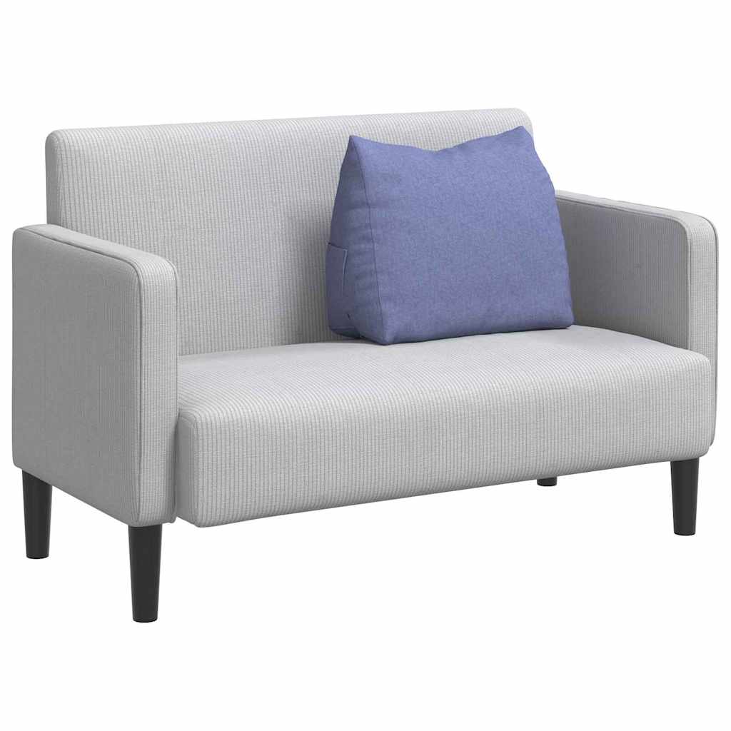 Vidaxx coussin de dossier jeans bleu 60 x 20 x 50 cm tissu