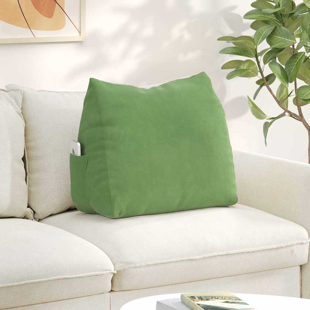 Vidaxx coussin de dossier vert clair 60 x 20 x 50 cm tissu corde