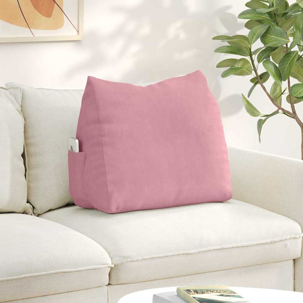 Vidaxx coussin de dossier rose 60 x 20 x 50 cm tissu corde