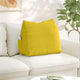 Vidaxx coussin de dossier jaune 60 x 20 x 50 cm tissu corde