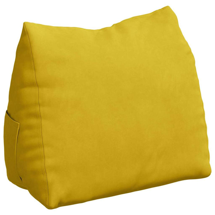 Vidaxx coussin de dossier jaune 60 x 20 x 50 cm tissu corde