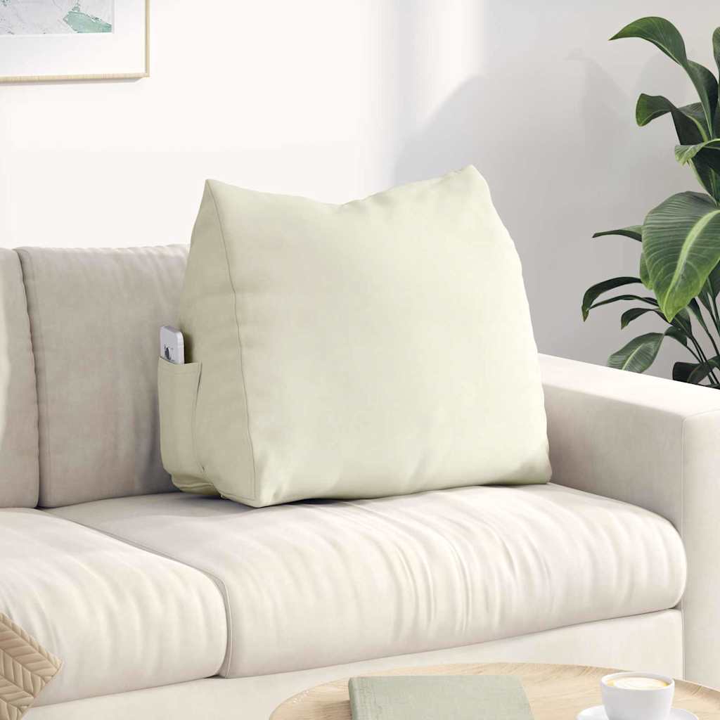 Vidaxx coussin de dossier crème 60 x 20 x 50 cm tissu corde