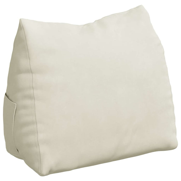 Vidaxx coussin de dossier crème 60 x 20 x 50 cm tissu corde
