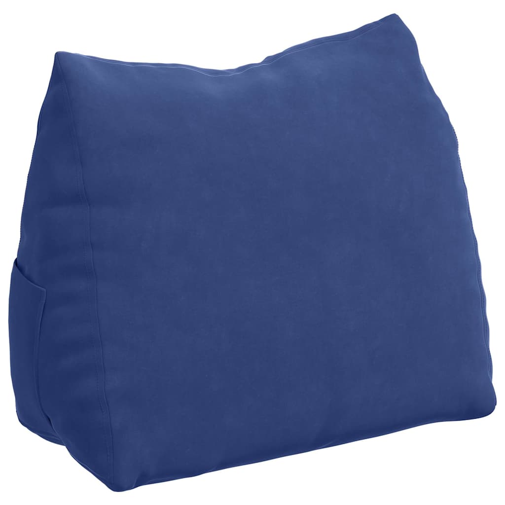 Vidaxx coussin de dossier police bleu 60 x 20 x 50 cm tissu corde