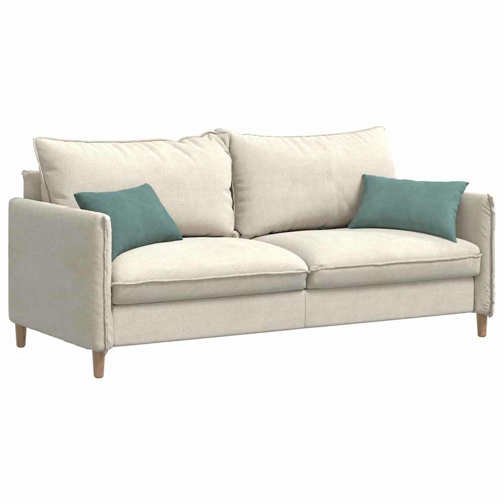 VidaXL coussins de canapé 2 pièces vert d'eau 50 x 30 cm tissu corde