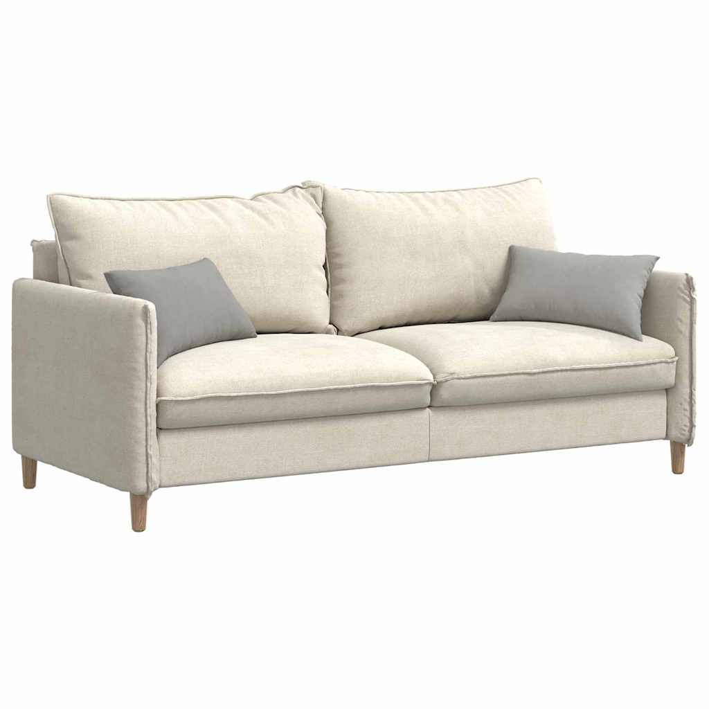 VidaXL coussins de canapé 2 pièces tissu gris clair 50 x 30 cm