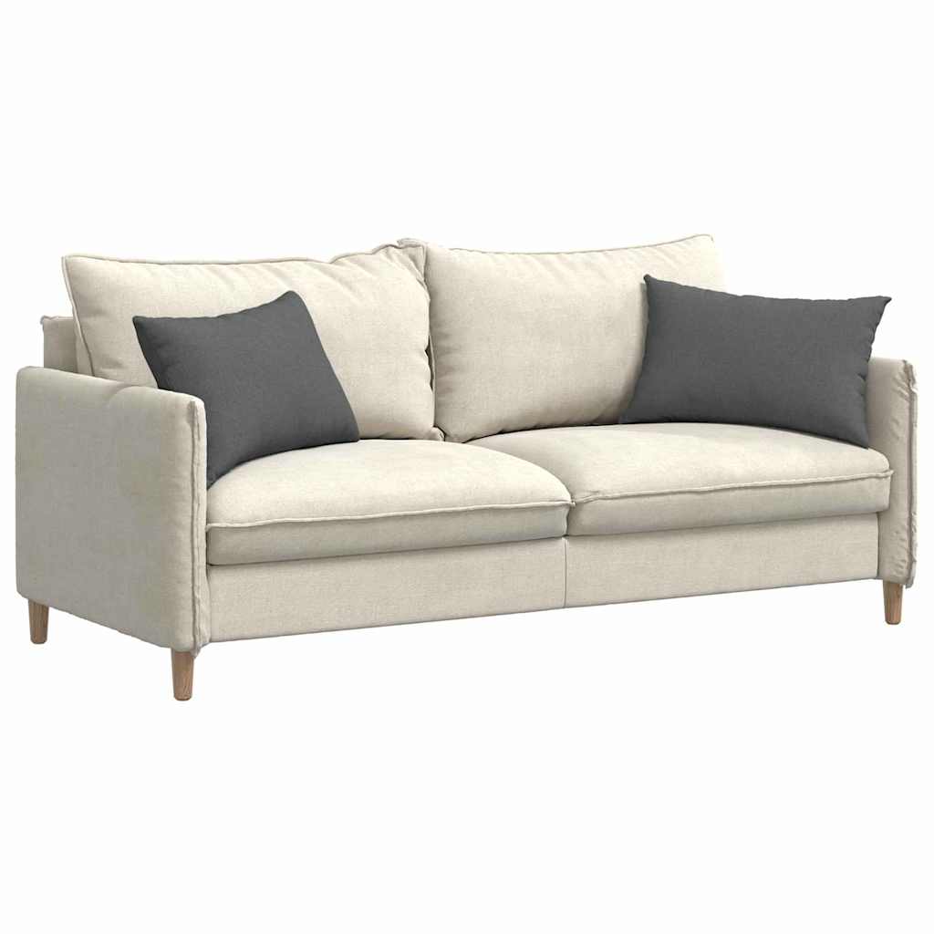 VidaXL coussins de canapé 2 pcs tissu gris foncé 60 x 40 cm