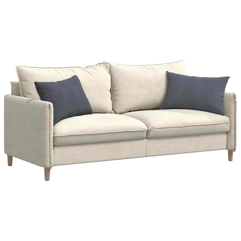 VidaXL coussins de canapé 2 pièces tissu corde gris foncé 60 x 40 cm