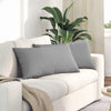 VidaXL coussins de canapé 2 pcs gris nuage 80 x 40 cm tissu
