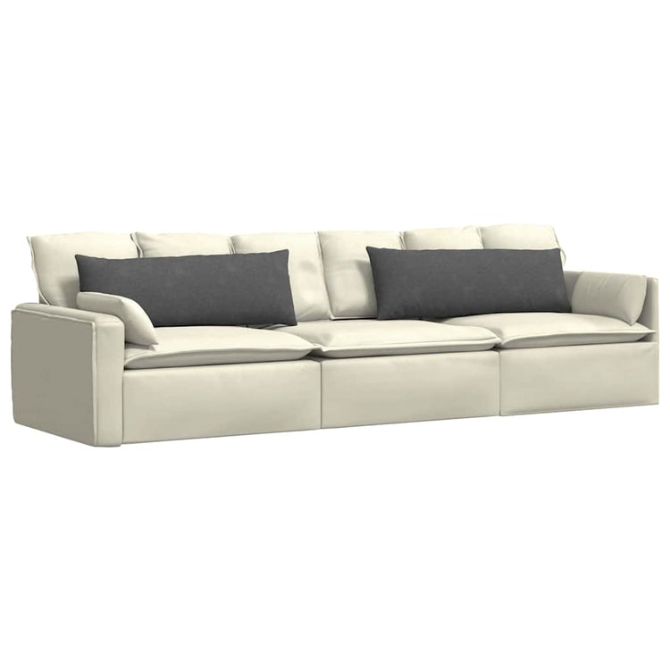 VidaXL coussins de canapé 2 pièces gris foncé 120 x 40 cm tissu corde