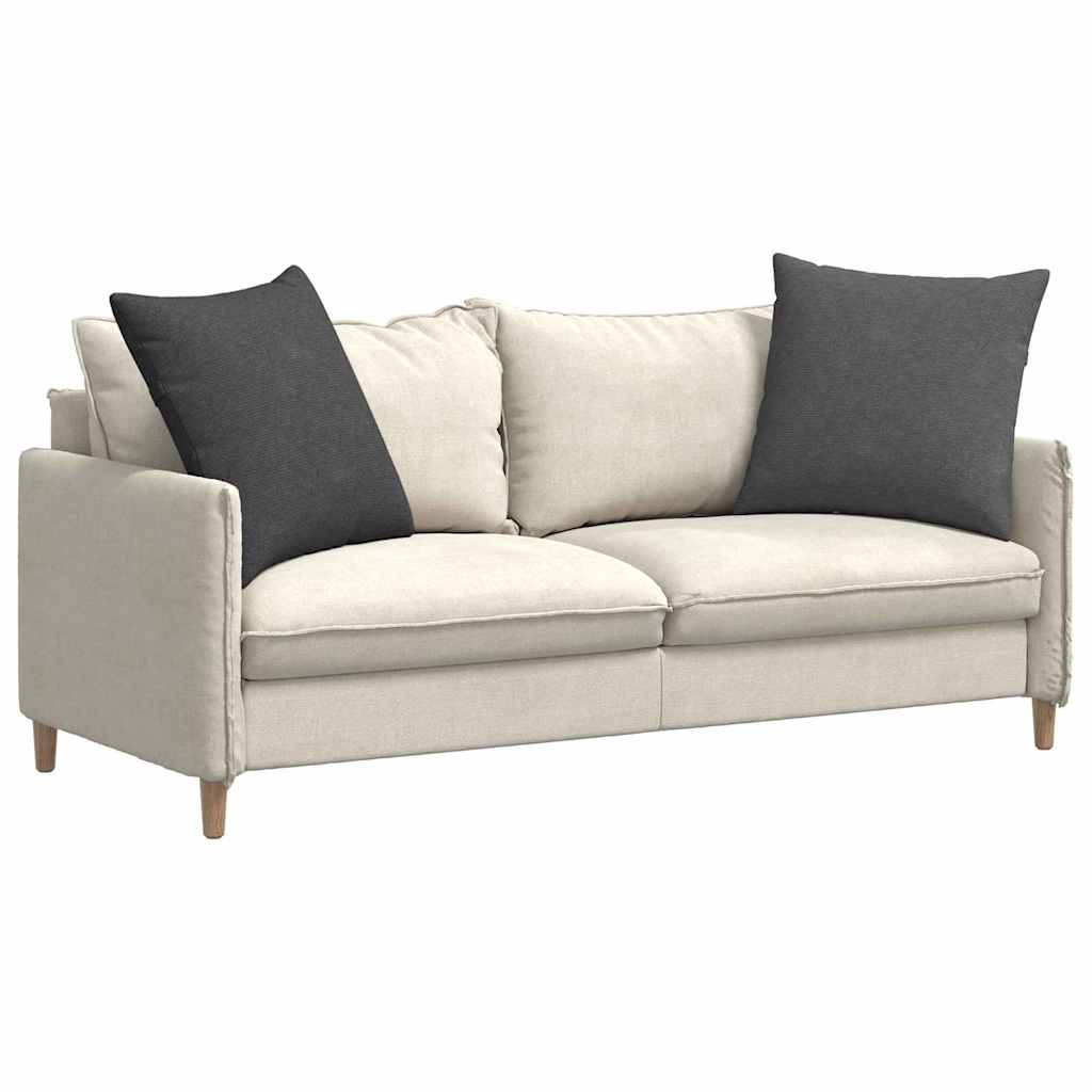 VidaXL coussins de canapé 2 pièces tissu corde gris foncé 60 x 60 cm