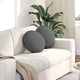 Vidaxx coussins d'assise 2 pcs tissu gris foncé ø40 x 13 cm