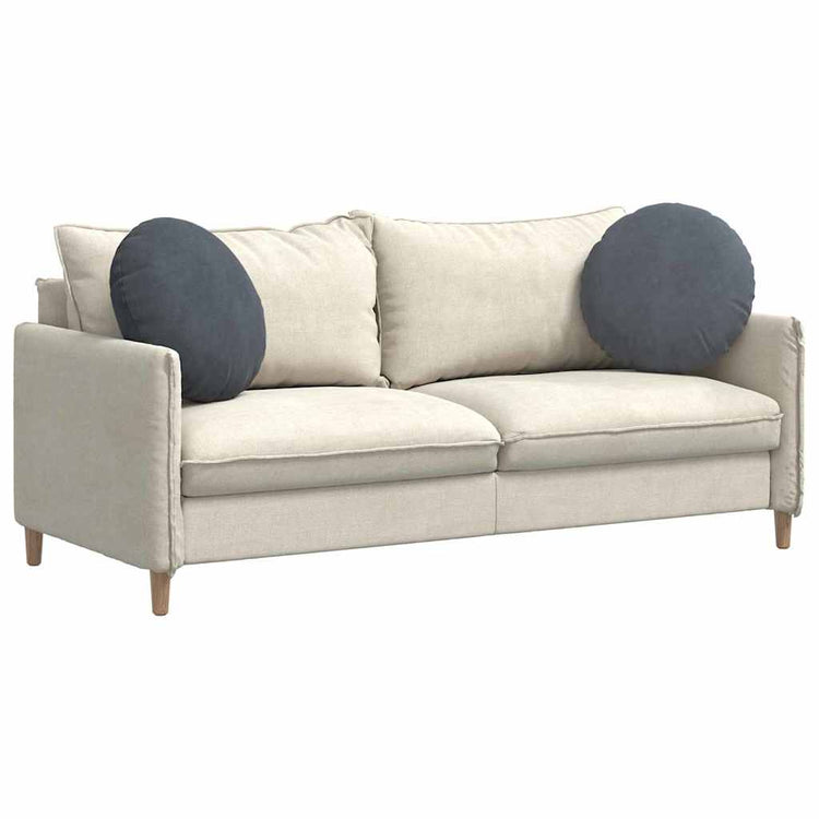 Vidaxx coussins d'assise 2 pièces gris foncé ø 40 x 13 cm velours