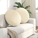 Vidaxx coussins d'assise 2 pcs crème ø 60 cm tissu coton