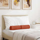 VidaXL traversins 2 pièces rouge-orange ø 15 x 40 cm tissu corde