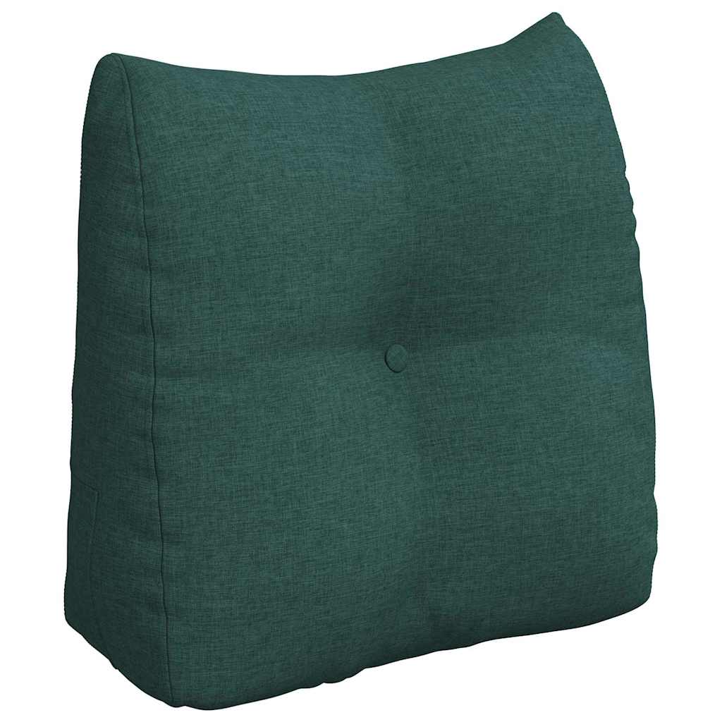 Vidaxx coussin de dossier vert foncé 45 x 24 x 50 cm tissu