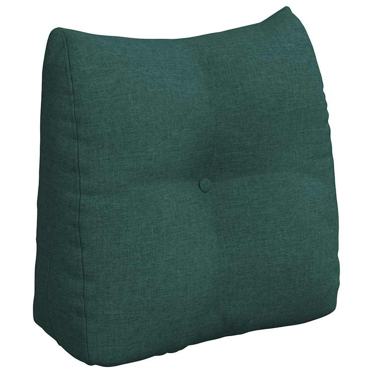 Vidaxx coussin de dossier vert foncé 45 x 24 x 50 cm tissu