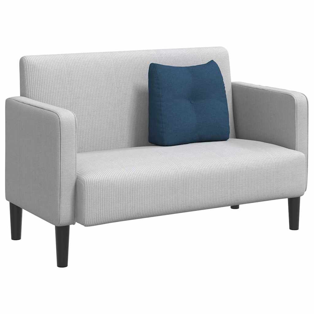 Vidaxx coussin de dossier bleu 45 x 24 x 50 cm tissu