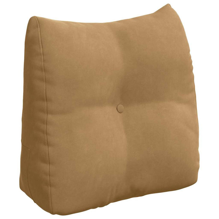 Vidaxx coussin de dossier marron 45 x 24 x 50 cm velours