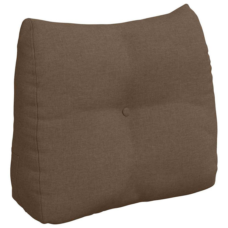 Vidaxx coussin de dossier marron 60 x 24 x 50 cm tissu