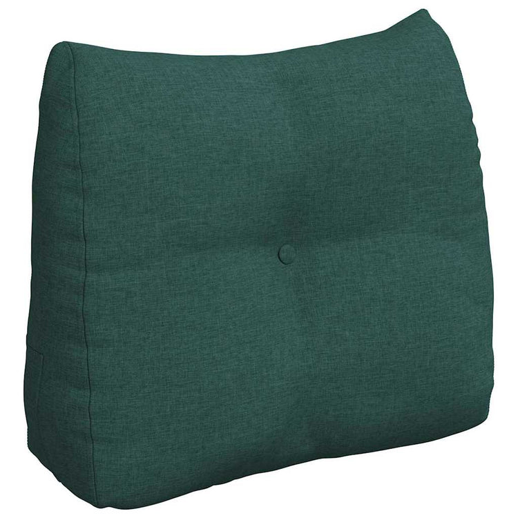 Vidaxx coussin de dossier vert foncé 60 x 24 x 50 cm tissu