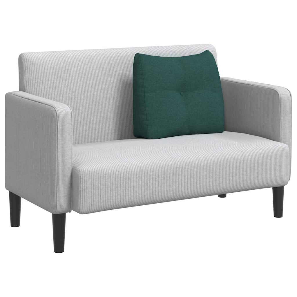 Vidaxx coussin de dossier vert foncé 60 x 24 x 50 cm tissu