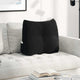 Vidaxx coussin de dossier noir 60 x 24 x 50 cm velours