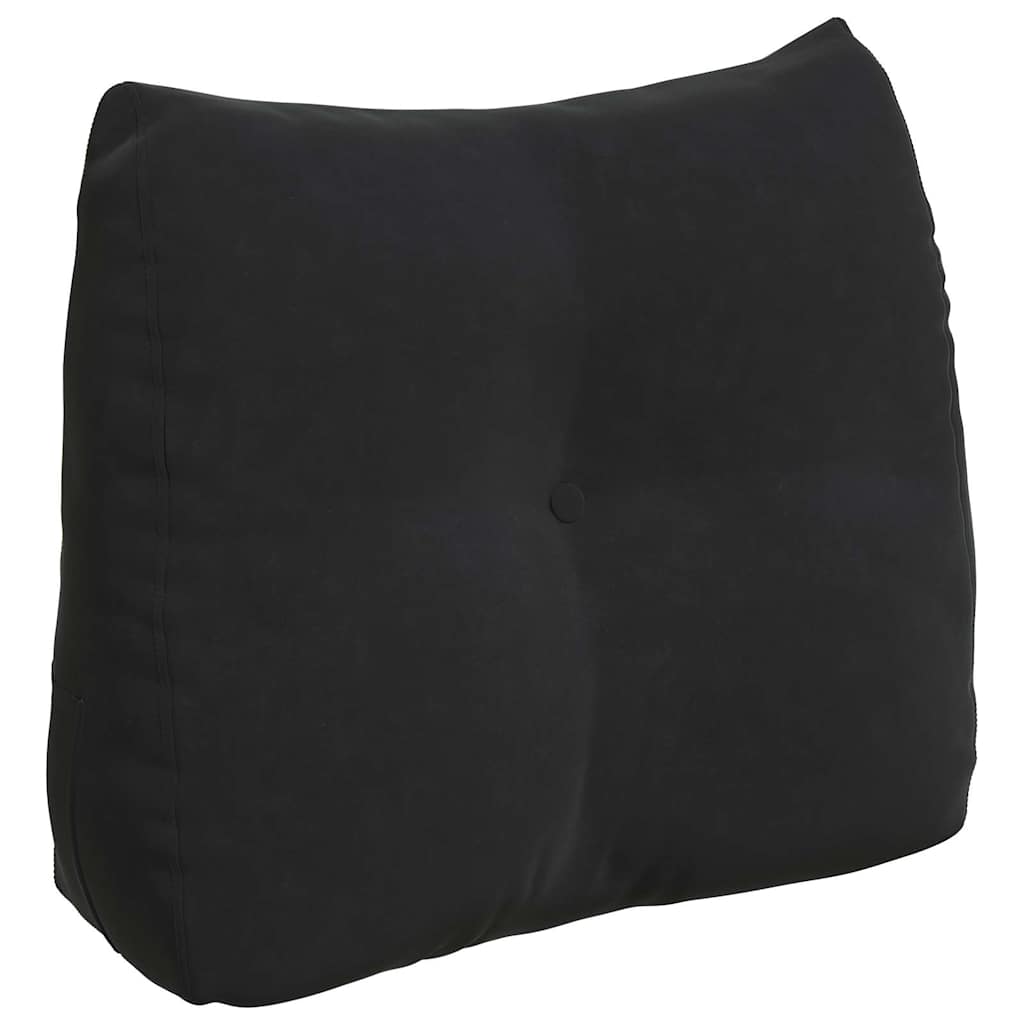 Vidaxx coussin de dossier noir 60 x 24 x 50 cm velours