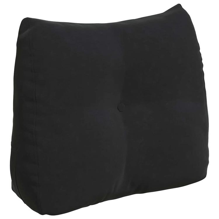 Vidaxx coussin de dossier noir 60 x 24 x 50 cm velours