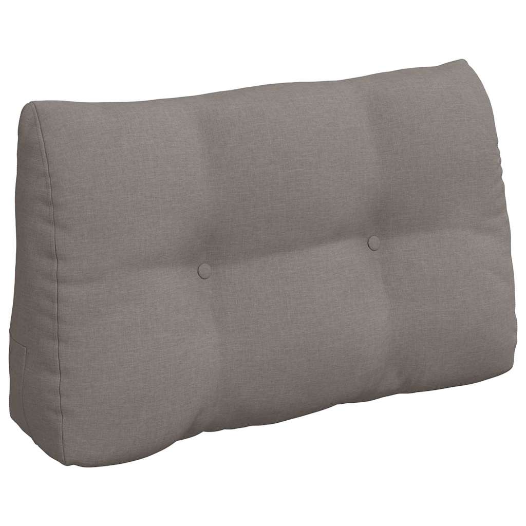 Vidaxx coussin de dossier taupe 80 x 24 x 50 cm tissu