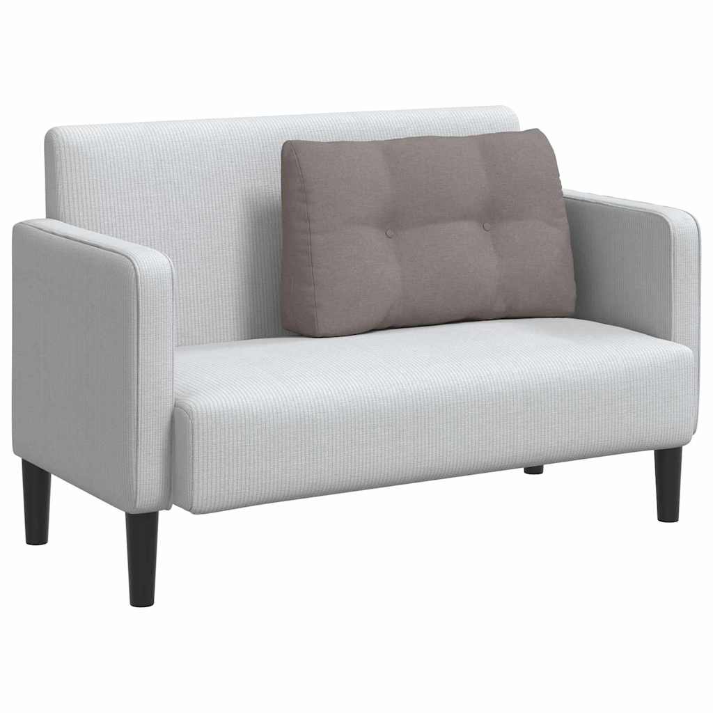 Vidaxx coussin de dossier taupe 80 x 24 x 50 cm tissu