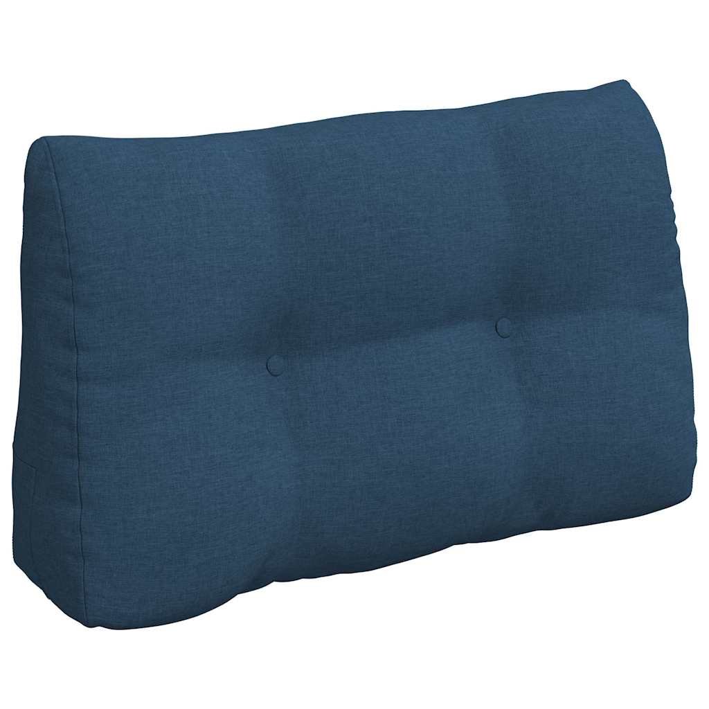 Vidaxx coussin de dossier bleu 80 x 24 x 50 cm tissu