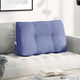 Vidaxx coussin de dossier jeans bleu 80 x 24 x 50 cm tissu