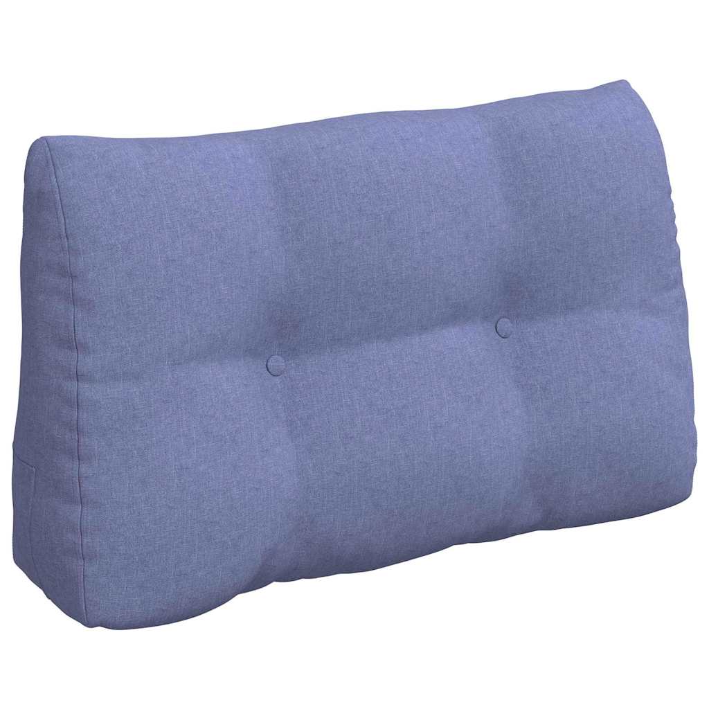 Vidaxx coussin de dossier jeans bleu 80 x 24 x 50 cm tissu