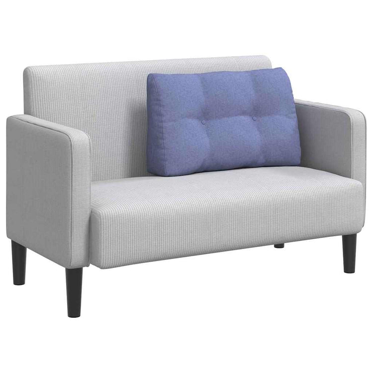 Vidaxx coussin de dossier jeans bleu 80 x 24 x 50 cm tissu
