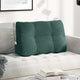 Vidaxx coussin de dossier vert foncé 80 x 24 x 50 cm velours