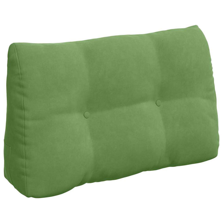 Vidaxx coussin de dossier vert clair 80 x 24 x 50 cm velours