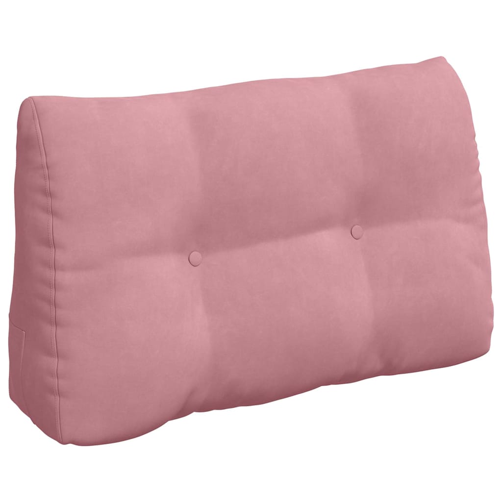 Vidaxx coussin de dossier rose 80 x 24 x 50 cm velours