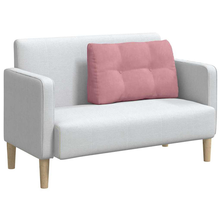 Vidaxx coussin de dossier rose 80 x 24 x 50 cm velours