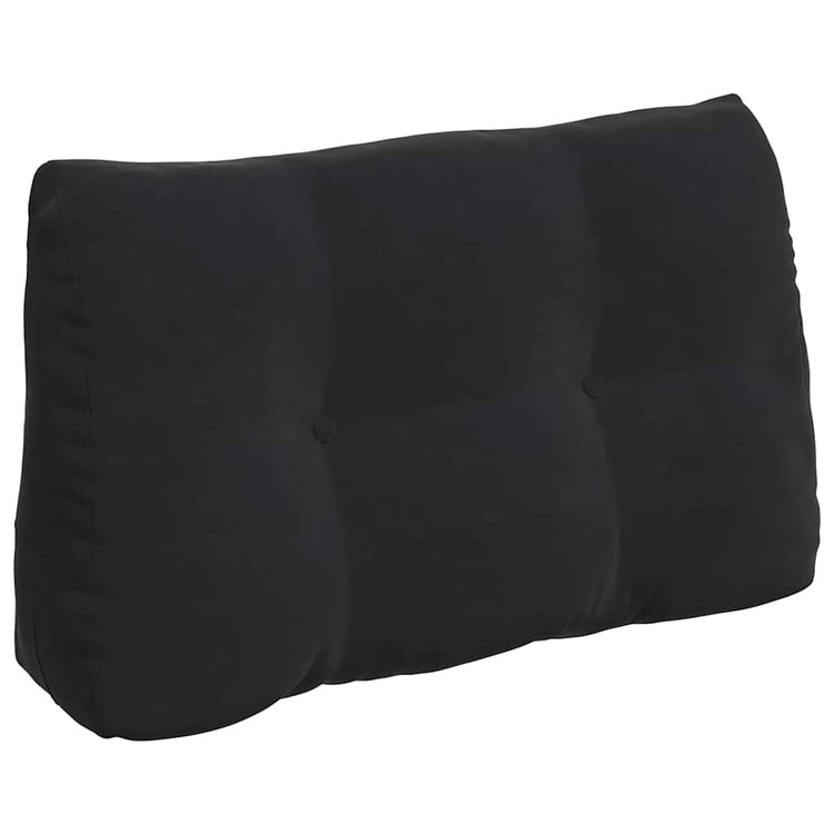 Vidaxx coussin de dossier noir 80 x 24 x 50 cm velours
