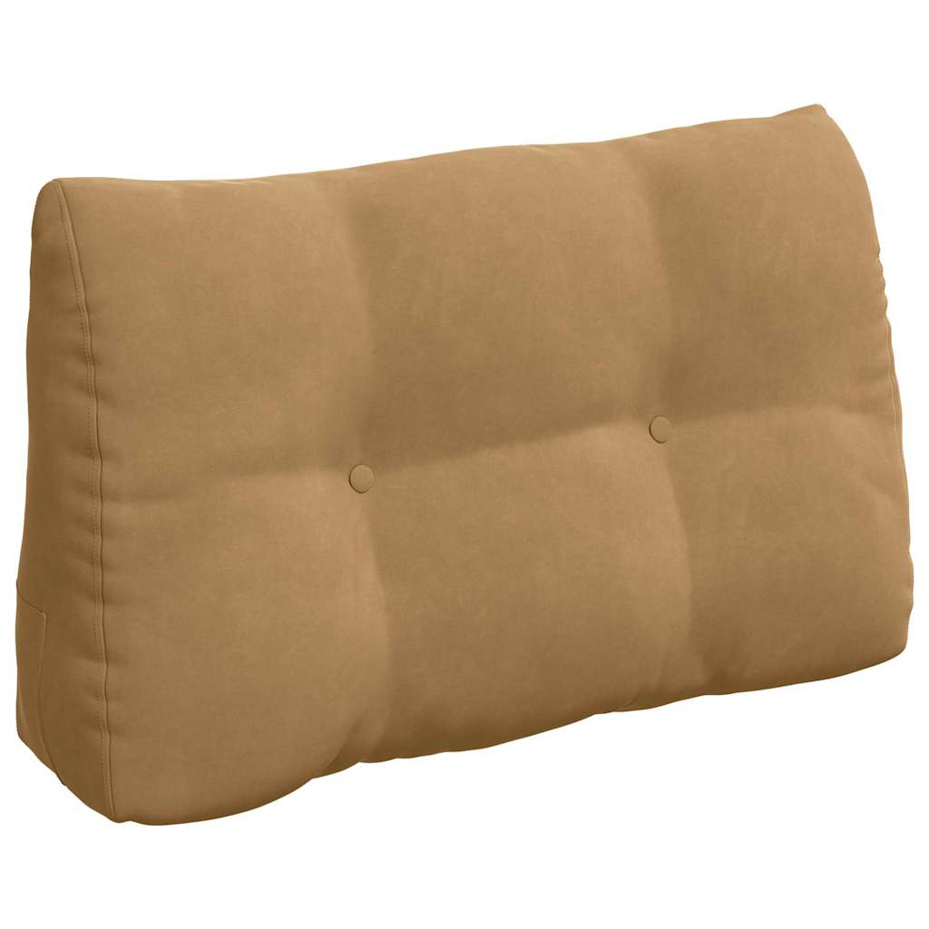 Vidaxx coussin de dossier marron 80 x 24 x 50 cm velours