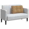 Vidaxx coussin de dossier marron 80 x 24 x 50 cm velours